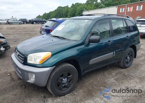 2002 Toyota Rav4 из США, поврежденный, VIN JTEGH20V920063675